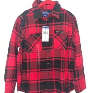 Boys size 6 Polo Ralph Lauren long sleeve shirt